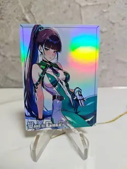 Eve Stellar Blade Trading Card Waifu Goddess Story Anime Girl holo Karte Manga - Image 1