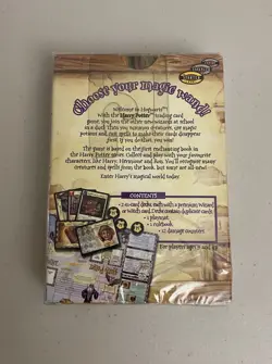 2001 Harry Potter Trading Card Game ~ Two Player Starter Set ~ SEALED - Image 2
