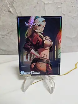 Gemma Trading Card Waifu Goddess Story Anime Girl holo Karte Manga sexy Full Art - Image 1
