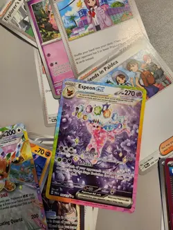 Espeon ex 155/131 Prismatic Evolutions Special Illustration Rare NM Pokemon Card - Image 2