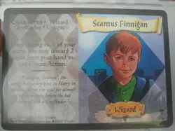 Harry Potter Trading Card Game TCG CCG. Rare Character. Seamus Finnigan #25/80 - Image 1