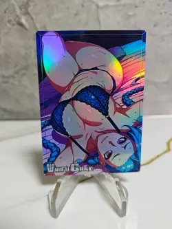 Jinx Trading Card Waifu Goddess Story Anime Girl holo Karte Manga Full Art - Image 1