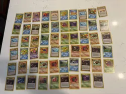 Lot of 59 Pokemon Fossil Cards- Near Mint/ Light Play LOT #16 - Image 1