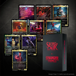 MTG Secret Lair Stranger Things Non-Foil Sealed Drop + Hawkins Lab Bonus Card - Image 3