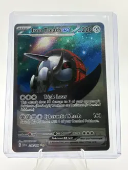 Pokemon TCG Iron Treads EX Scarlet & Violet Base Set Holo Card 248/198 Sir - Image 1