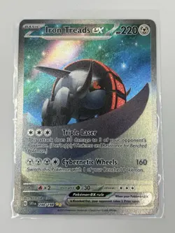 Pokemon TCG Iron Treads EX Scarlet & Violet Base Set Holo Card 248/198 Sir - Image 4