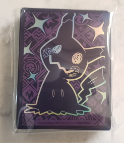 65 Ct Mimikyu Paldean Fates ETB Pokemon Card Sleeves New Sealed - Image 1