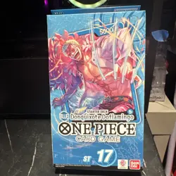 One Piece Card Starter Deck Blue Donquixote Doflamingo ST-17 English Sealed - Image 1