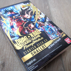 NEW DRAGON BALL Z SUPER CARD GAME STARTER DECK EX SHALLOT SILVER FOIL FUSION - Image 2