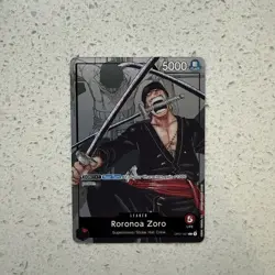 Roronoa Zoro - OP01-001 (Alternate Art) OP01-001 One Piece Promotion Cards Foil - Image 1