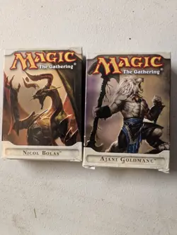 Magic The Gathering Ajani Versus Nicol Bolas Dueling Deck Full Size - Image 1