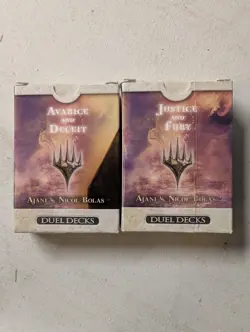 Magic The Gathering Ajani Versus Nicol Bolas Dueling Deck Full Size - Image 2