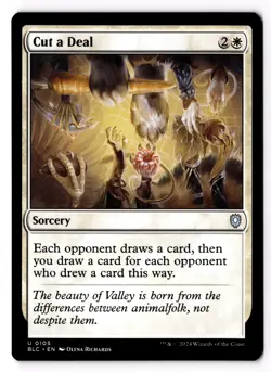 Cut a Deal 105 Commander: Bloomburrow LP - Image 1