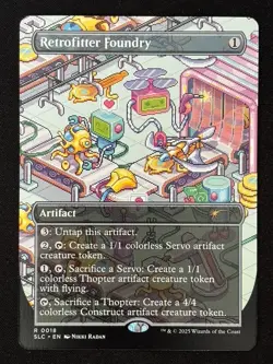 1x MTG Retrofitter Foundry - Secret Lair Countdown Kit (SLC) #18 - Magic - Image 1