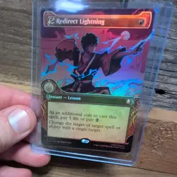Redirect Lightning (Showcase) MTG: Avatar: The Last Airbender Foil NM - Image 1