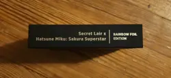 Secret Lair x Hatsune Miku: Sakura Superstar JP Rainbow Foil Open Pack Unplayed - Image 1