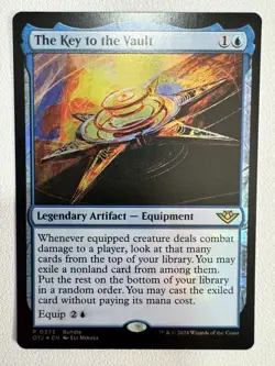 The Key to the Vault (NM Foil) OTJ-0373 Rare MTG - Image 1