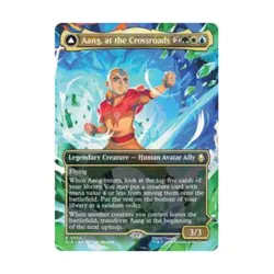 WOTC Avatar: The Last Airbender Aang, at the Crossroads (Borderless) (R) NM - Image 1