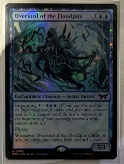 Overlord of the Floodpits Duskmourn: House of Horror Foil - MTG MYTHIC - Image 1