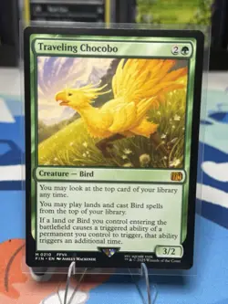 MTG - Traveling Chocobo #0210 Mythic Final Fantasy Non-Foil NM - Image 1