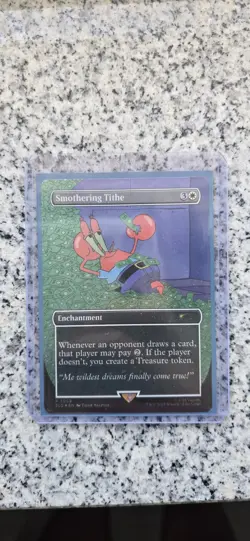 Smothering Tithe (7009) (Rainbow Foil) Secret Lair Drop Foil - Image 3