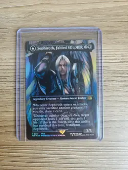 Sephiroth, Fabled SOLDIER (0317) (Borderless) Final Fantasy Foil - Image 1