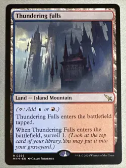MTG / Thundering Falls / MKM / #269 / Regular / Rare / NM - Image 1