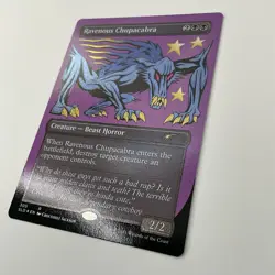 MTG Ravenous Chupacabra *Etched Foil* Secret Lair: Crocodile Jackson MT/NM - Image 3