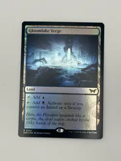 Gloomlake Verge Foil Duskmourn: House of Horror LP x1 MTG Magic: the Gathering - Image 1