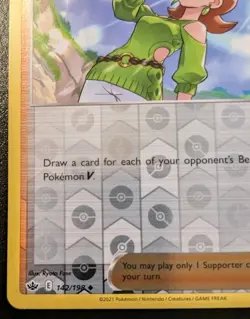 Honey 142/198 Reverse Holo Uncommon Sword & Shield: Chilling Reign Pokemon TCG - Image 4