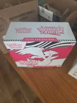 Pokemon TCG: Scarlet & Violet - WHITE FLARE Elite Trainer Box FACTORY SEALED ETB - Image 2