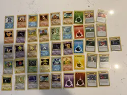 Lot of 46 Pokemon Base Set 1st Edition & Shadowless Near Mint Light Play LOT 17 - Image 1