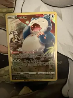 Pokemon Snorlax TG10/TG30 Ultra Rare SWSH Lost Origin Trainer Gallery Holo - Image 1