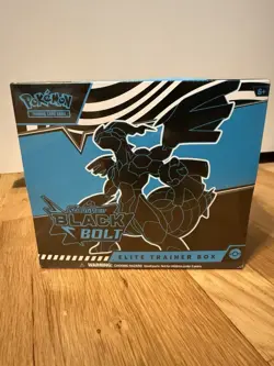 Pokemon TCG Scarlet & Violet: Black Bolt - Elite Trainer Box (ETB) - SEALED - Image 1
