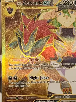 2025 POKEMON JTG EN JOURNEY TOGETHER #189 N'S ZOROARK EX HYPER RARE PSA 9 MINT - Image 4