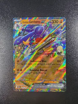 Cynthia's Garchomp ex 104/182 SV10: Destined Rivals NM Pokemon Double Rare - Image 1