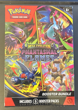 Pokemon Mega Evolution Phantasmal Flames Booster Bundle - NEW SEALED BOX - Image 1