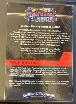Pokemon Mega Evolution Phantasmal Flames Booster Bundle - NEW SEALED BOX - Image 2