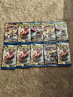 Pokemon TCG XY Breakpoint Booster Packs Sealed Lot Of 10 - Image 1