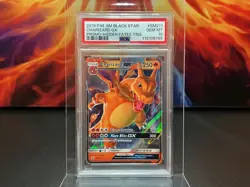 2019 POKEMON SM BLACK STAR HIDDEN FATES TINS #SM211 CHARIZARD GX PSA 10 🐦‍🔥 - Image 1