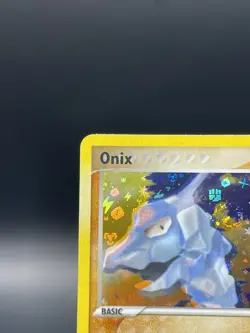 Onix 69/109 SWIRL EX Team Rocket Returns Reverse Holo Stamped #69 2004 Pokemon - Image 2