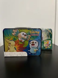 Pokemon Spring 2022 Arceus Collector's Treasure Chest Tin - Factory Sealed - Image 2