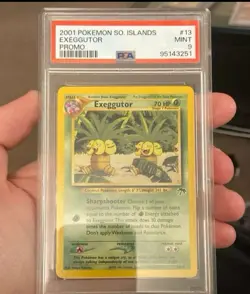 2001 Pokemon Exeggutor Non Holo Southern Islands Promo 13/18 - PSA 9 Mint! WOTC - Image 1