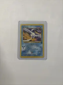 Vintage Pokemon TCG Articuno 22 Wotc Black Star Promo Aoki Error - Image 1