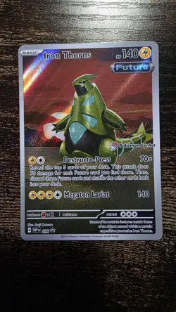 Pokemon Center Promos: Iron Thorns 098, Flutter Mane 097, Noctowl 141. - Image 2