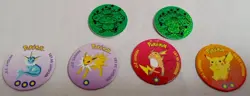 Pokemon Vileplume Holo Nintendo 1999 Wizards Coin 1998 Pog Disc Pukachu Jolteon - Image 1