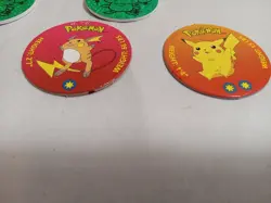 Pokemon Vileplume Holo Nintendo 1999 Wizards Coin 1998 Pog Disc Pukachu Jolteon - Image 5