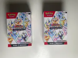 Pokemon TCG Prismatic Evolutions Booster Bundle Lot of 2 Factory Sealed - Image 1
