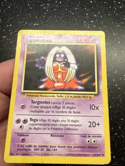 Carte Pokemon Francais Wizard Set De Base Lippoutou 31/102 Edition 2 Unlimited - Image 3