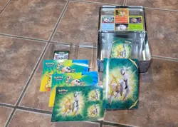 Pokemon TCG Arceus Collector's Chest Lunchbox Tin Includes All Extras NO PACKS - Image 1